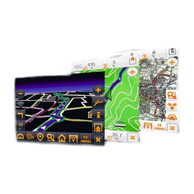 VDO GP7 Navigationssystem mit Puls- und Geschwindigkeitssender