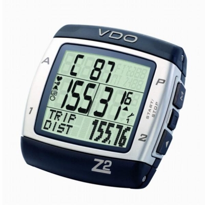 VDO Z2 Fahrradcomputer mit Pulsmessung