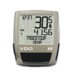 VDO X2 Fahrradcomputer mit Kabel