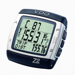 VDO Z2 PC-Link Fahrradcomputer mit Pulsmessung